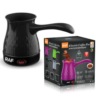 RA European standard cross-border Turkish electric coffee pot small-capacity mini hand-washed double-layer stainless steel household kettle