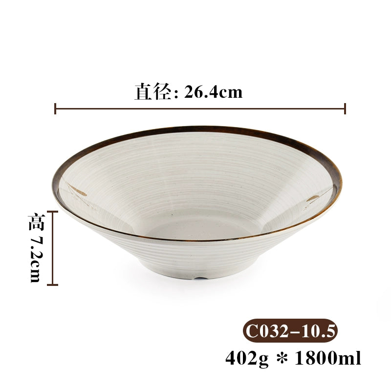 Melamine Japanese-style imitation porcelain hot pot restaurant spoon set tableware