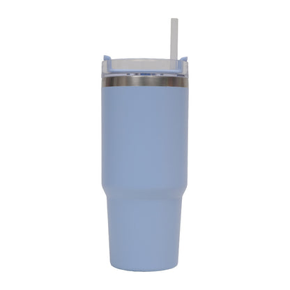 New hand-held car car mug Ice Fighter Cup mini thermos mug female high value cute stainless steel thermos water cup