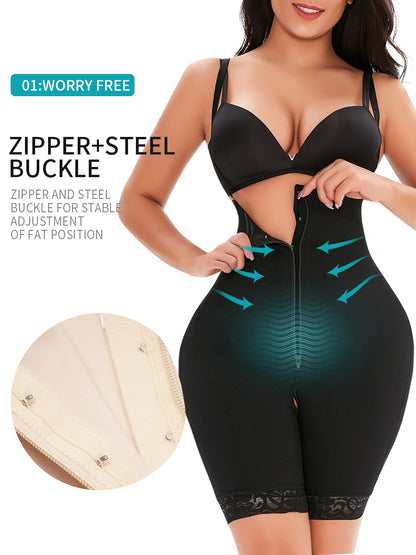 TOPMELON popular high-waisted breasted zipper long non-slip waistband waist waist hip pants