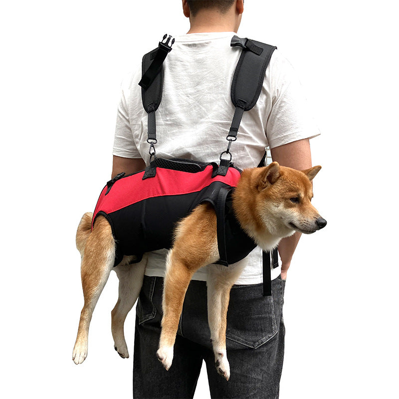 New Pet Backpack Handbag Multifunctional Airborne Bag Backpack Backpack Outdoor Walker Stretcher Bag Riding Dog Backpack