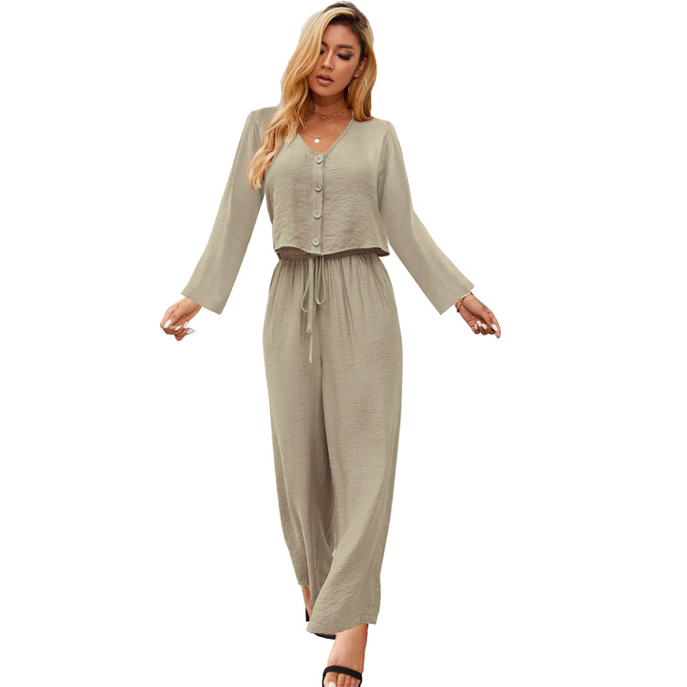 spring and summer independent station hot style suit jacket long trousers