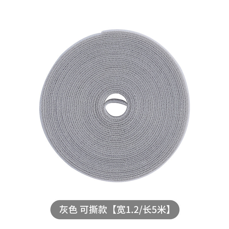Data cable storage artifact magic sticker tie cable organizer computer cable harness with desktop wire routing fixed strap