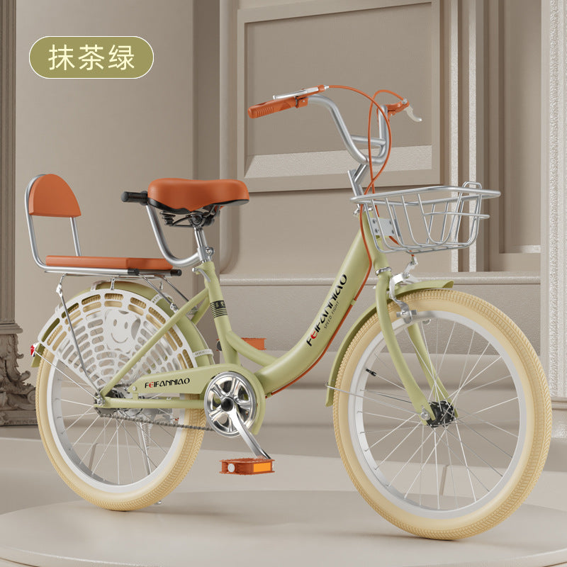 Adult bicycle ladies commuter bike 20 inches/22 inches/24 inches light retro college student campus bicycle transportation