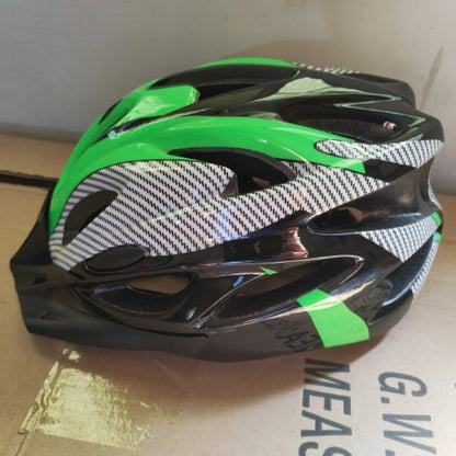 Outdoor cycling one-piece helmet is porous, breathable, ultra-light, and unisex in summer, and the size adjustable safety helmet