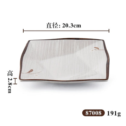Melamine Japanese-style imitation porcelain hot pot restaurant spoon set tableware