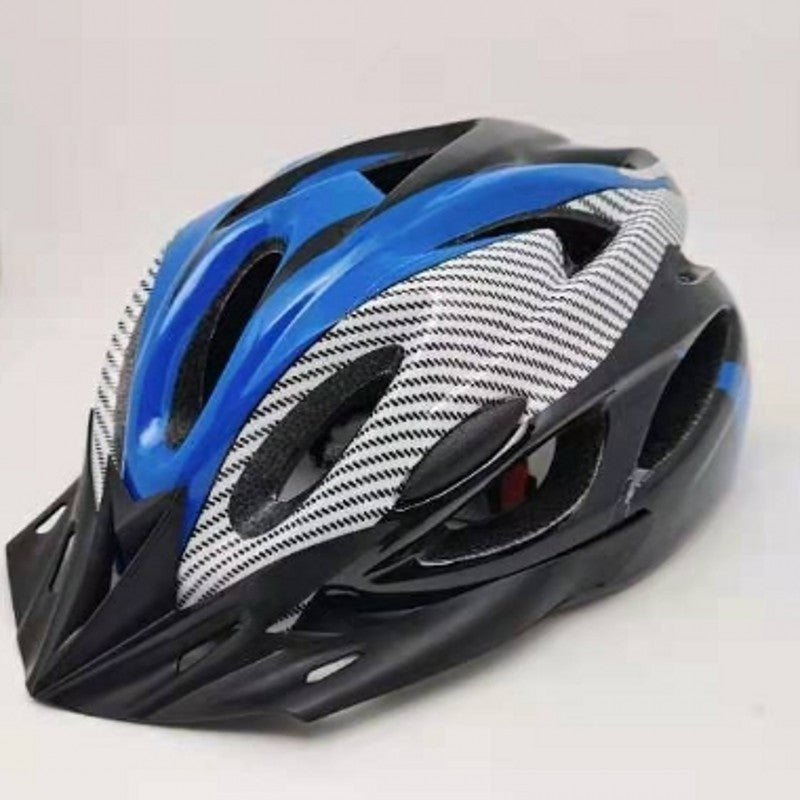 Outdoor cycling one-piece helmet is porous, breathable, ultra-light, and unisex in summer, and the size adjustable safety helmet