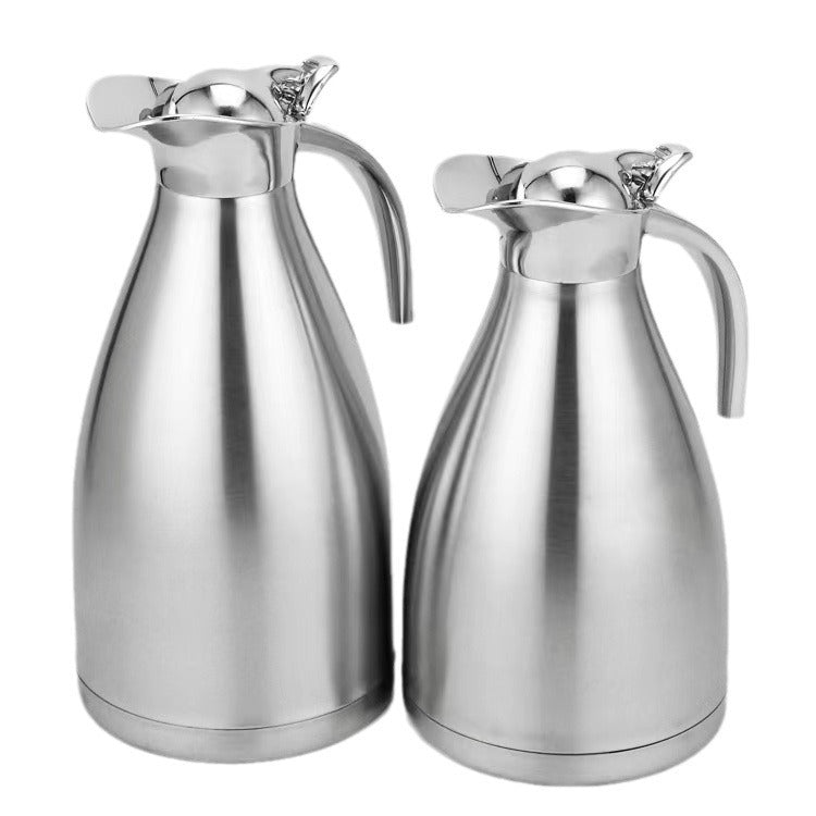 304 stainless steel 2L vacuum large capacity coffee pot thermos pot gift hotel multi-purpose hotel autumn and winter drop-off