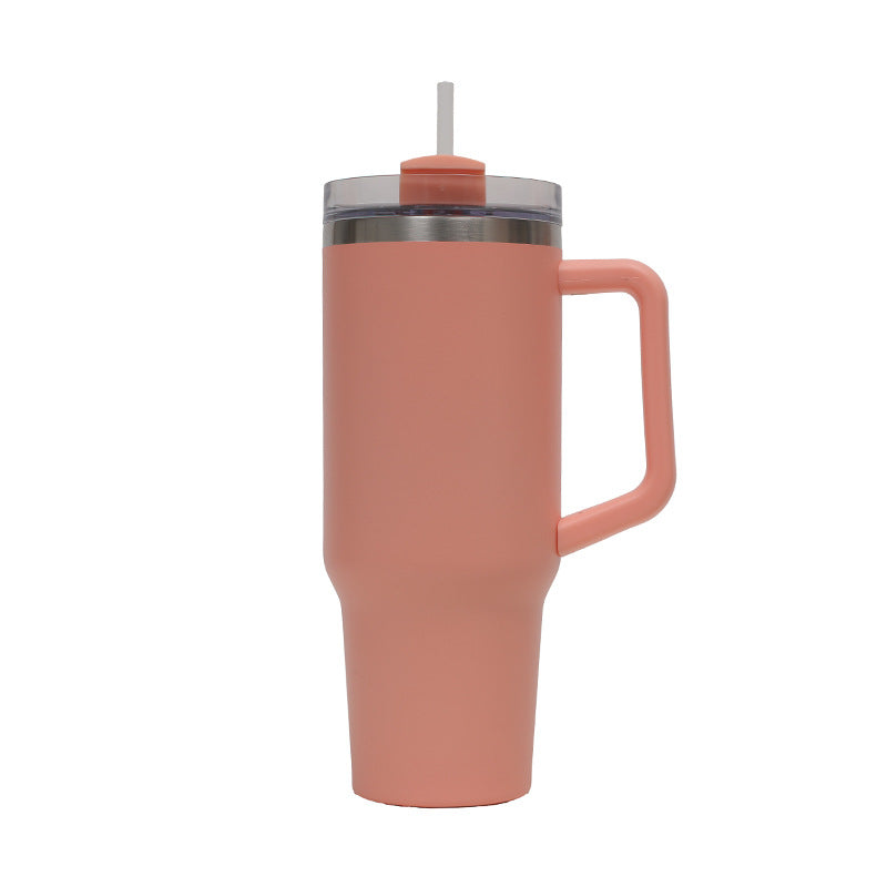 New hand-held car car mug Ice Fighter Cup mini thermos mug female high value cute stainless steel thermos water cup
