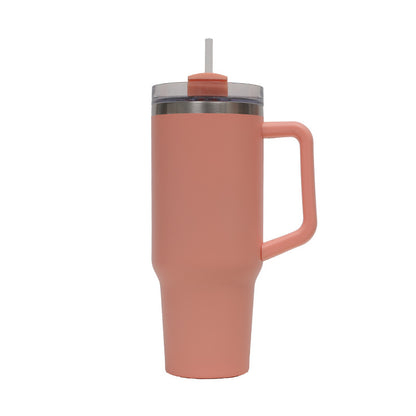 New hand-held car car mug Ice Fighter Cup mini thermos mug female high value cute stainless steel thermos water cup