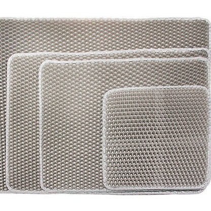 Double-layer thickened EVA cat litter mat can be washed, anti-take-out, anti-splash, cat rubbing mat, cat litter box, cat supplies