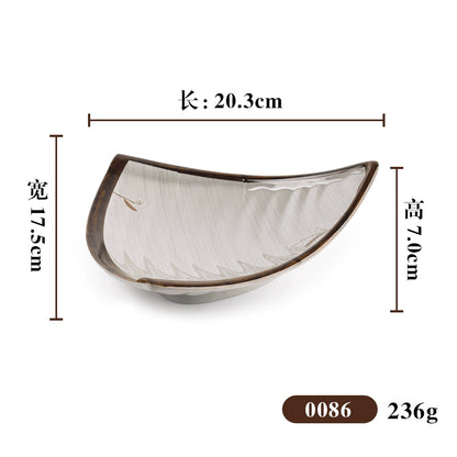 Melamine Japanese-style imitation porcelain hot pot restaurant spoon set tableware