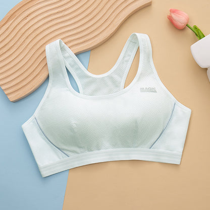 New student bra running quick-drying breathable girl underwear junior high school development girl bra vest