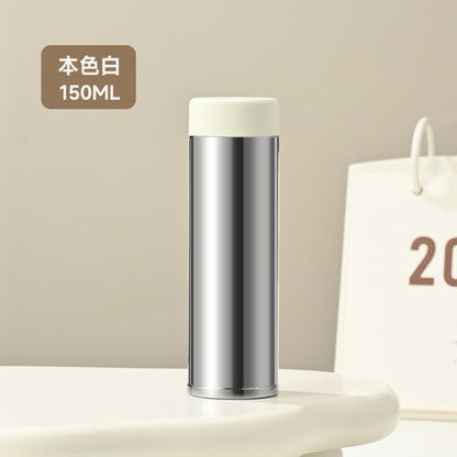 New Mini Thermos Mug Small Portable Simple Creative Water Cup Portable Pocket Cup Spot