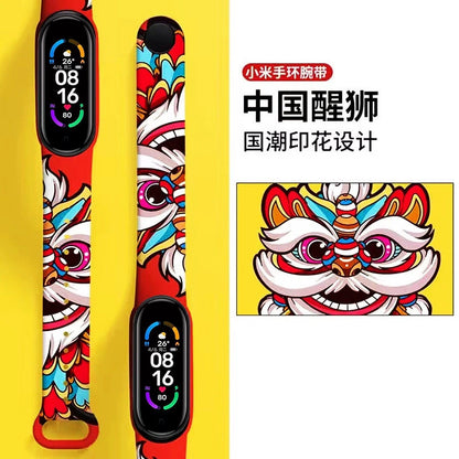 Smart bracelet junior high school female student sports electronic male waterproof Huawei Xiaomi vivo suitable for charging watch