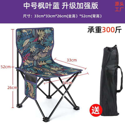 metal folding chair outdoor folding chair picnic portable moon chair camping camping equipment