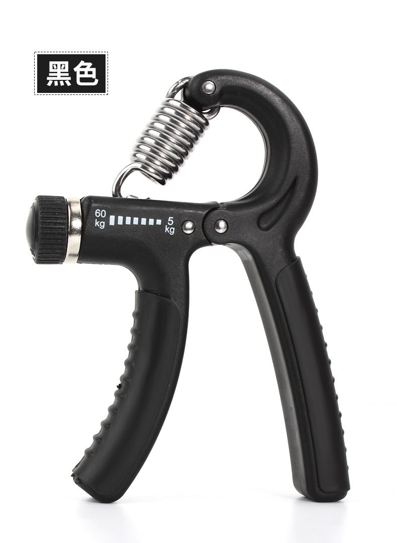 Adjustable electronic counting grip strength device, 10-100kg unisex muscle exercise fitness hand strength device