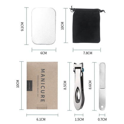 Nail clippers, large opening nail clippers, hard and portable anti-splash nail clippers, high-end original nail clippers