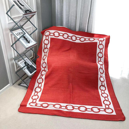 letter H, blanket, nap, air-conditioned room, blanket, car camping, sofa, cashmere blanket