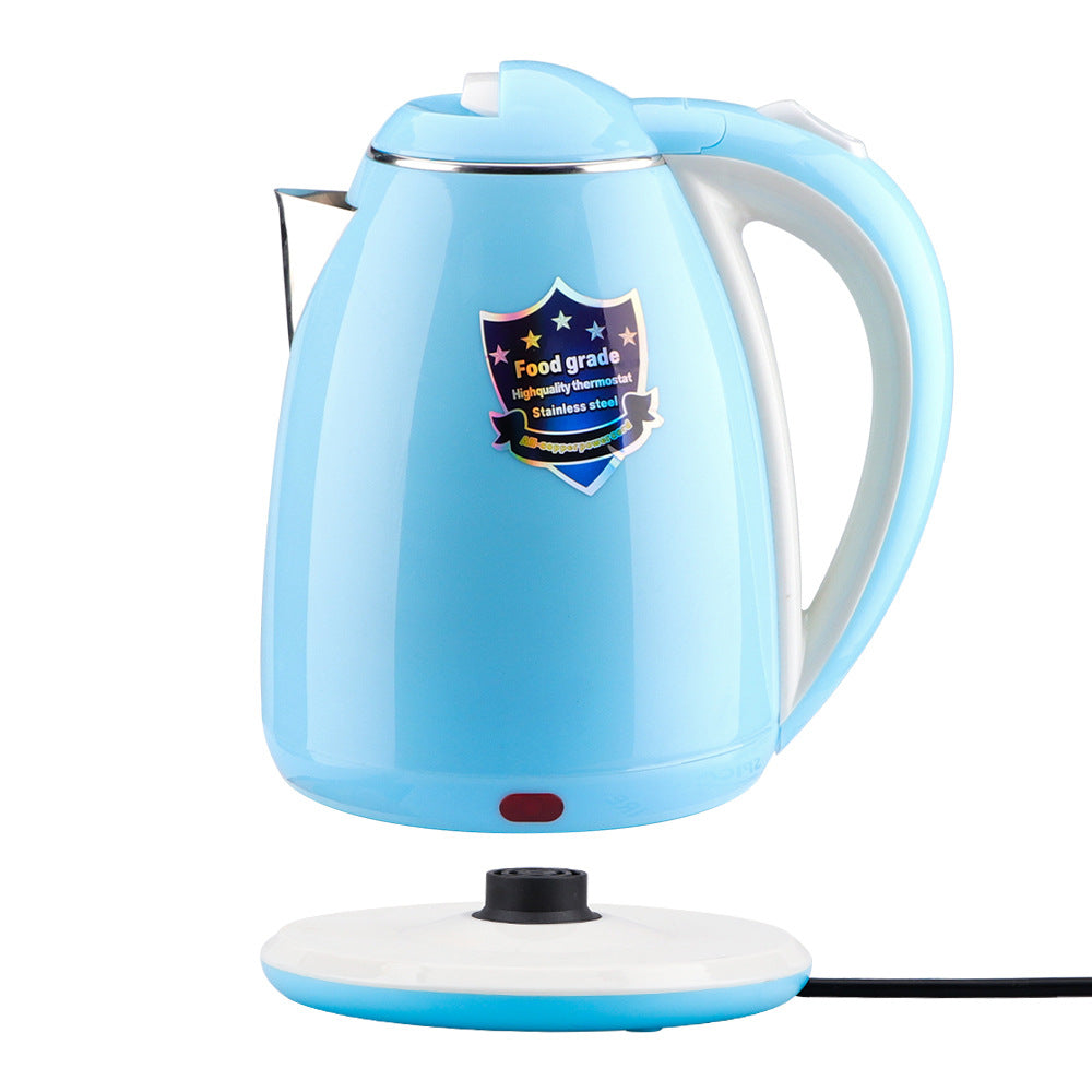 European standard hot-selling small kitchen appliances stainless steel electric kettle kettle 2L automatic power off