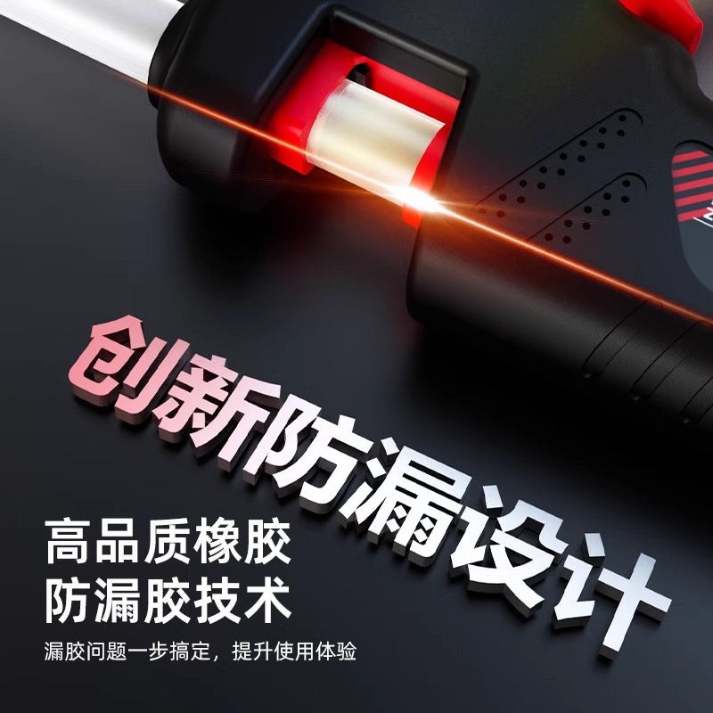 Delixi Electric Hot Melt Glue Gun Thin Mouth Anti-drip 60w Hot Melt Gun Household Handmade High Viscosity Mini Glue Stick Glue Gun