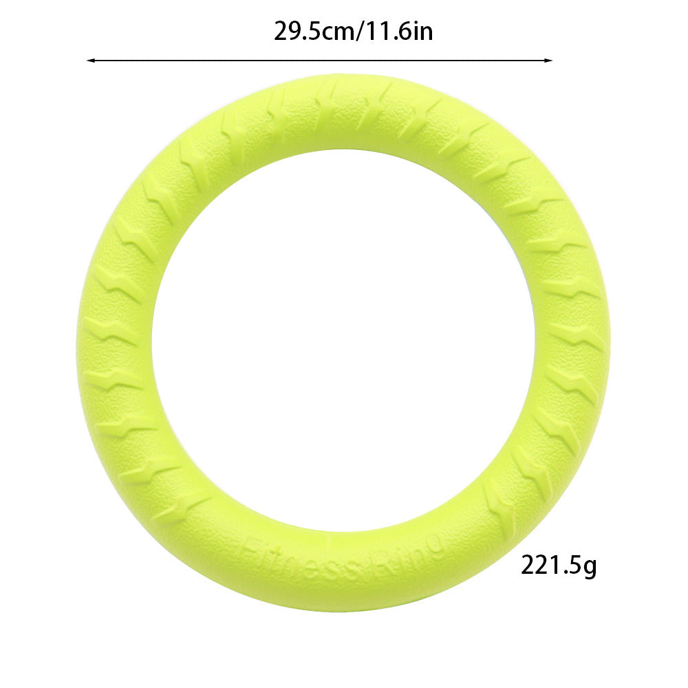 EVA pet toys dog frisbee bite ring dog toys can't bite teeth grinding pet ball puppy supplies dog pull tab