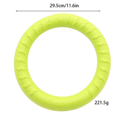 EVA pet toys dog frisbee bite ring dog toys can't bite teeth grinding pet ball puppy supplies dog pull tab