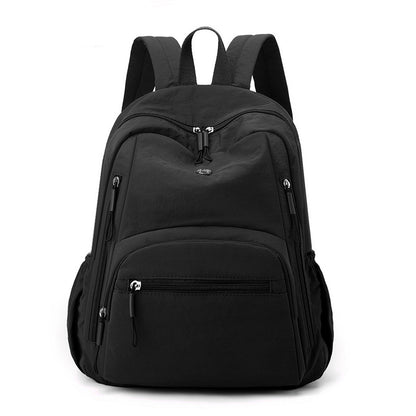 New ultralight waterproof parachute nylon cloth women's large capacity puff bag fashion niche women's backpack