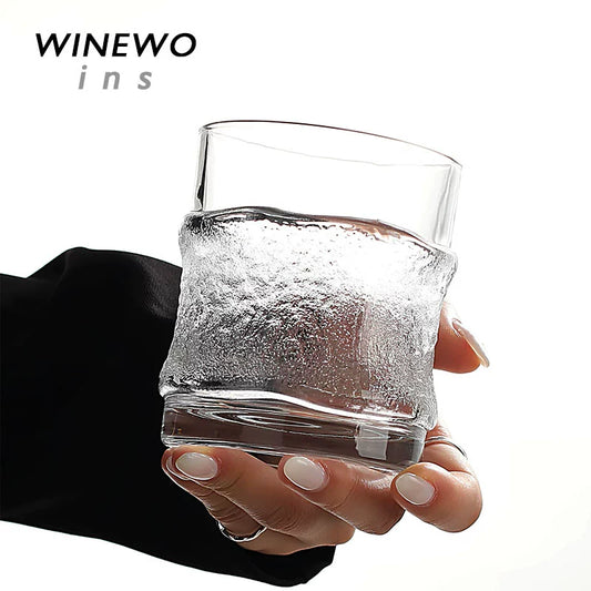 Limited ice cup hand feeling cup high-end whiskey glass Japanese glass super close-fitting wine glass beer glass