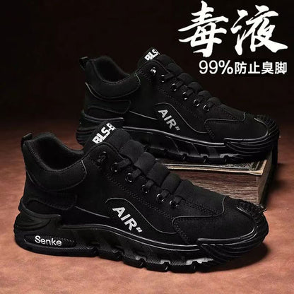 Outdoor men's shoesautumn travel waterproof anti-slip wear-resistant casual sneakers sneakers trend youth men's shoes