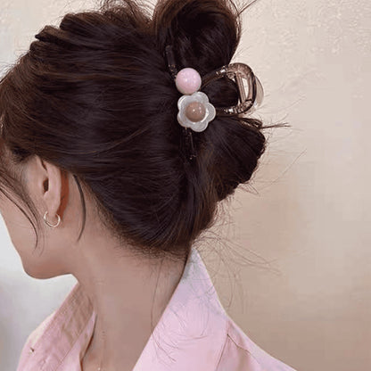 new spring and summer grab clip large shark clip is not loose sense of luxury, back of the head hair grip clip hair ornament women