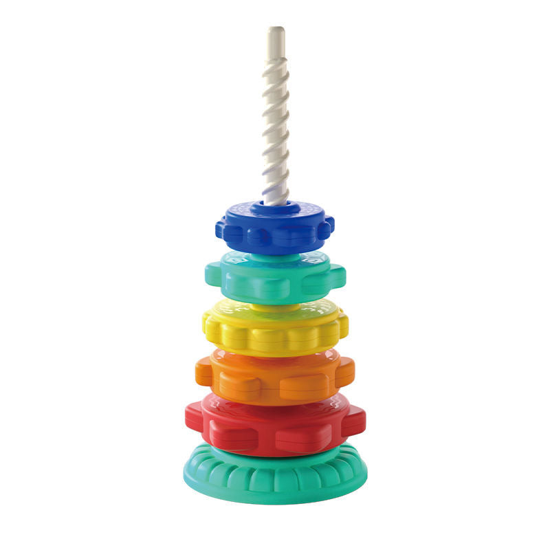 Children's Rainbow Turn, Stack Stack, Stack, Ring, Baby, 1 Baby, 3 Turn, Turret, Puzzle, Early Education Toys