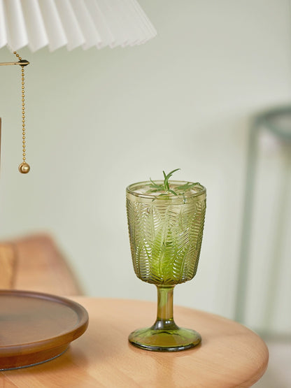 Siyue Retro Glass Goblet Household Net Red Ins Style High-value Red Wine Glass Upside Down Personal Dedicated Niche