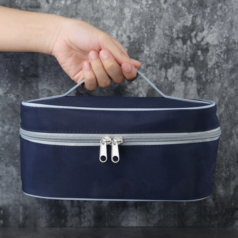 Qifeng Creative Travel Portable Stainless Steel Tableware Spoon Set Retro Tableware Family Tableware Japanese Rice Bowl Bag