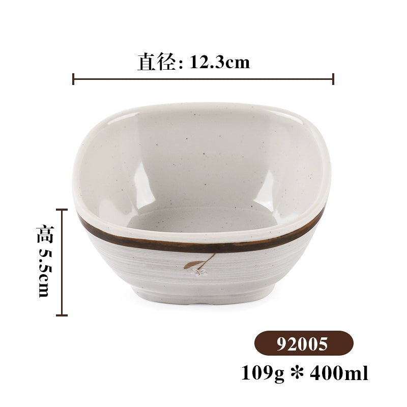 Melamine Japanese-style imitation porcelain hot pot restaurant spoon set tableware