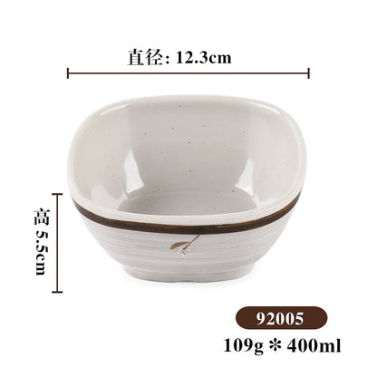Melamine Japanese-style imitation porcelain hot pot restaurant spoon set tableware