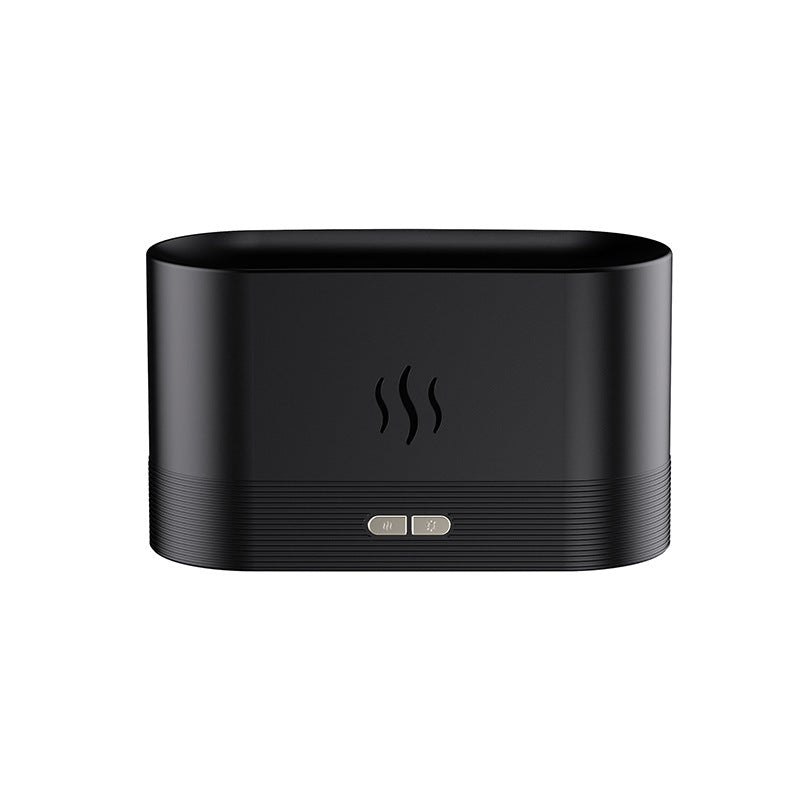 simulation large fog flame humidifier aromatherapy machine USB flame atmosphere lamp home office humidification aromatherapy