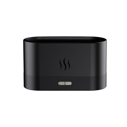 simulation large fog flame humidifier aromatherapy machine USB flame atmosphere lamp home office humidification aromatherapy