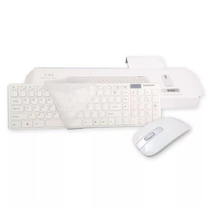 Neutral K02 ultra-thin chocolate wireless keyboard and mouse set notebook wireless key mouse computer accessories wholesale