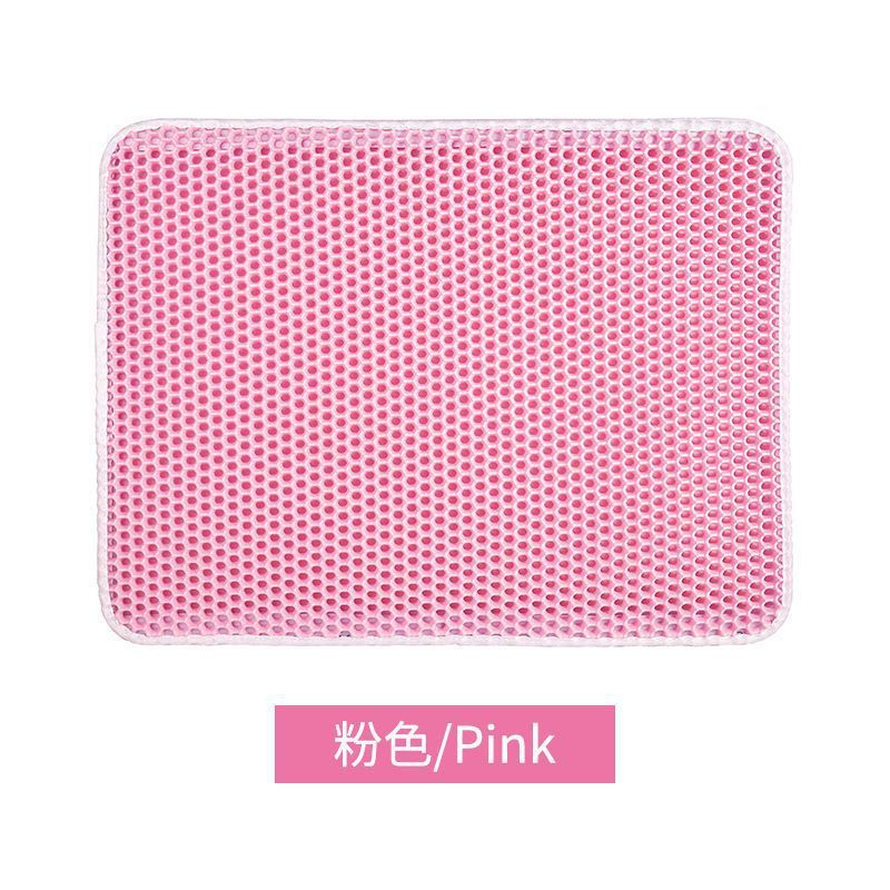 Double-layer thickened EVA cat litter mat can be washed, anti-take-out, anti-splash, cat rubbing mat, cat litter box, cat supplies