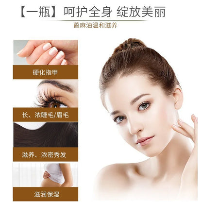 castor oil, scalp care, nourishing oil, eyebrows, eyelashes, long hair rejuvenating liquid, thick hair care essence
