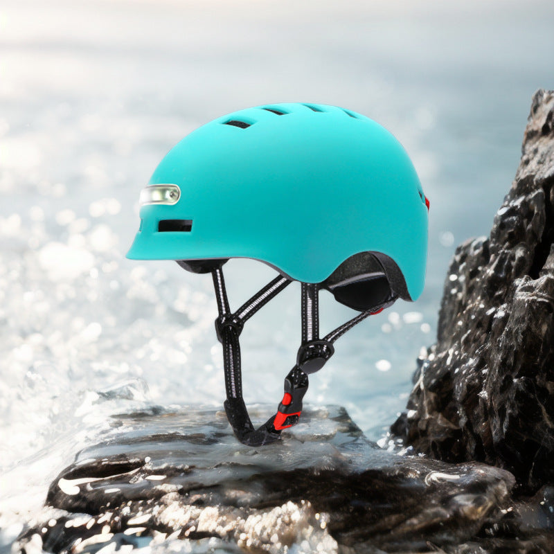 NEW Bike Cycling Helmet Smart Led Tail Light Bike
