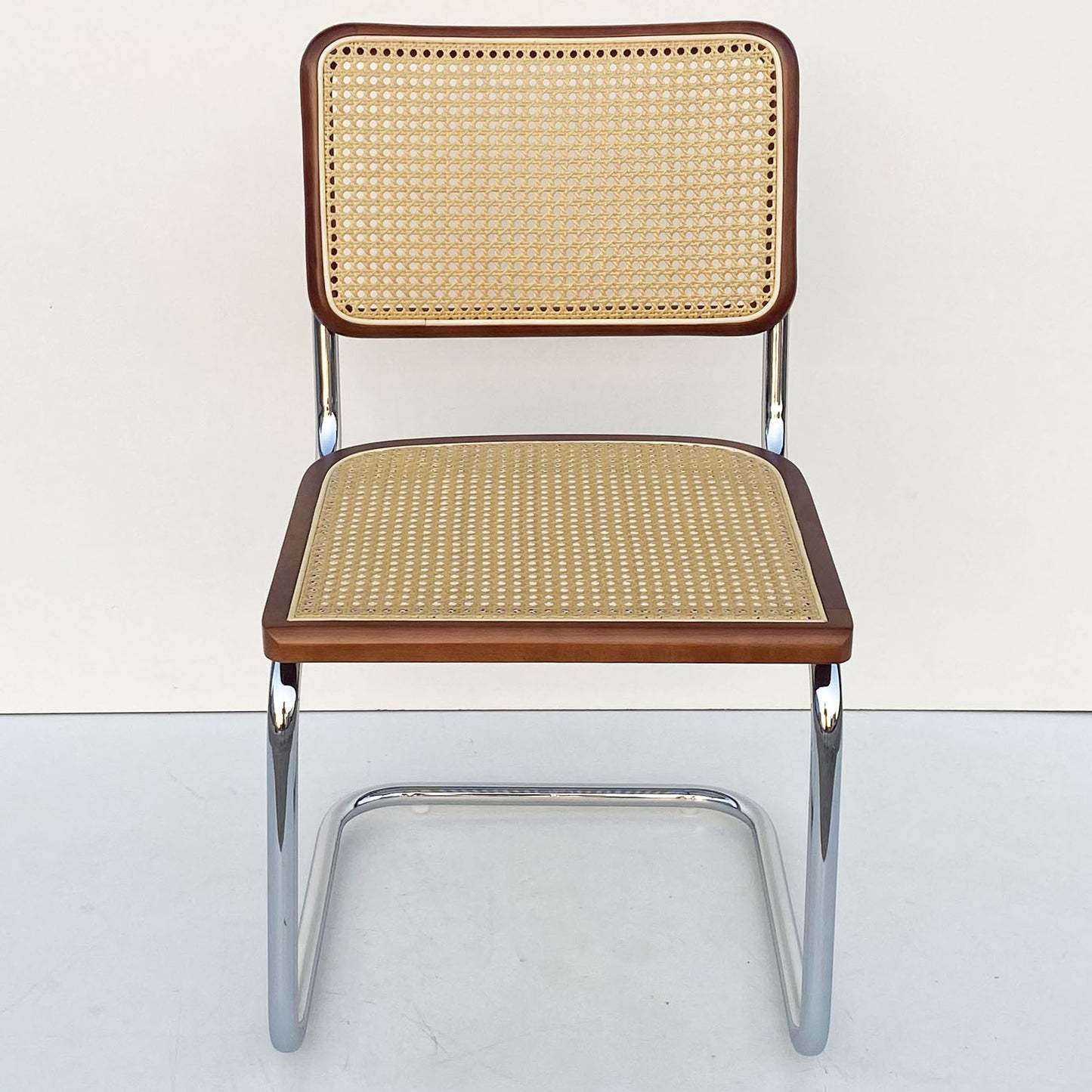 A piece of rattan chair ins wind leather medieval chair retro home rattan dining chair Nordic balcony backrest chair