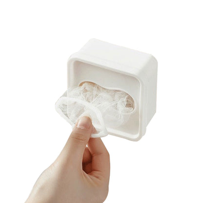 Kitchen sink filter storage box punch-free wall-mounted finishing box sundries disposable gloves storage