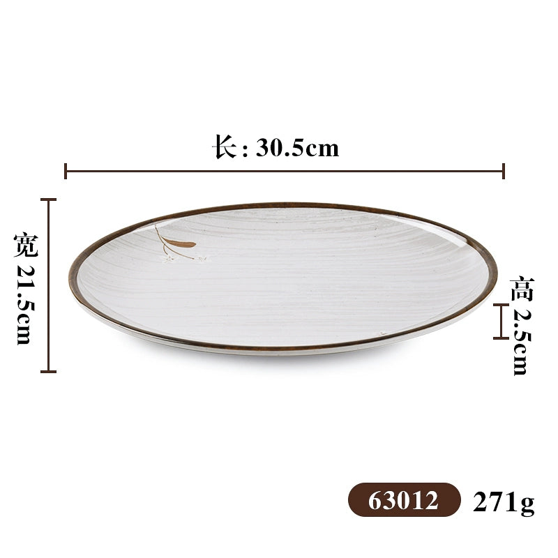 Melamine Japanese-style imitation porcelain hot pot restaurant spoon set tableware