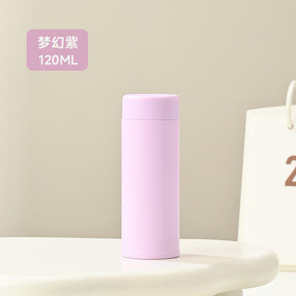 New Mini Thermos Mug Small Portable Simple Creative Water Cup Portable Pocket Cup Spot