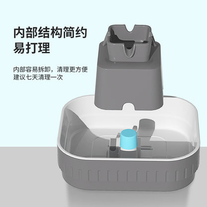 High Temperature Ceramic Pet Electric Water Dispenser Automatic Circulation Fountain Filtration Cat Dog Water Feeder Dog Cat Universal