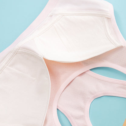New student bra running quick-drying breathable girl underwear junior high school development girl bra vest