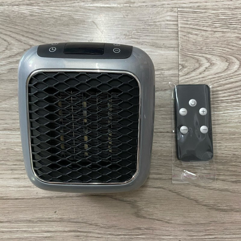 Household Convenient Wall Mounted Small Heater Flame Mini Heater Office Square Heater