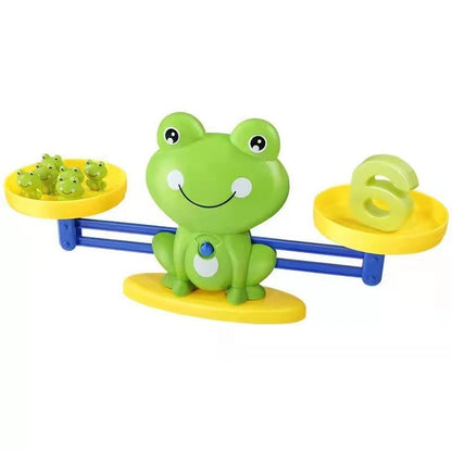 Children's Digital Frog Balance Toys Early Education Educational Toys Kindergarten Addition and Subtraction Enlightenment Balance Mathematics Teaching